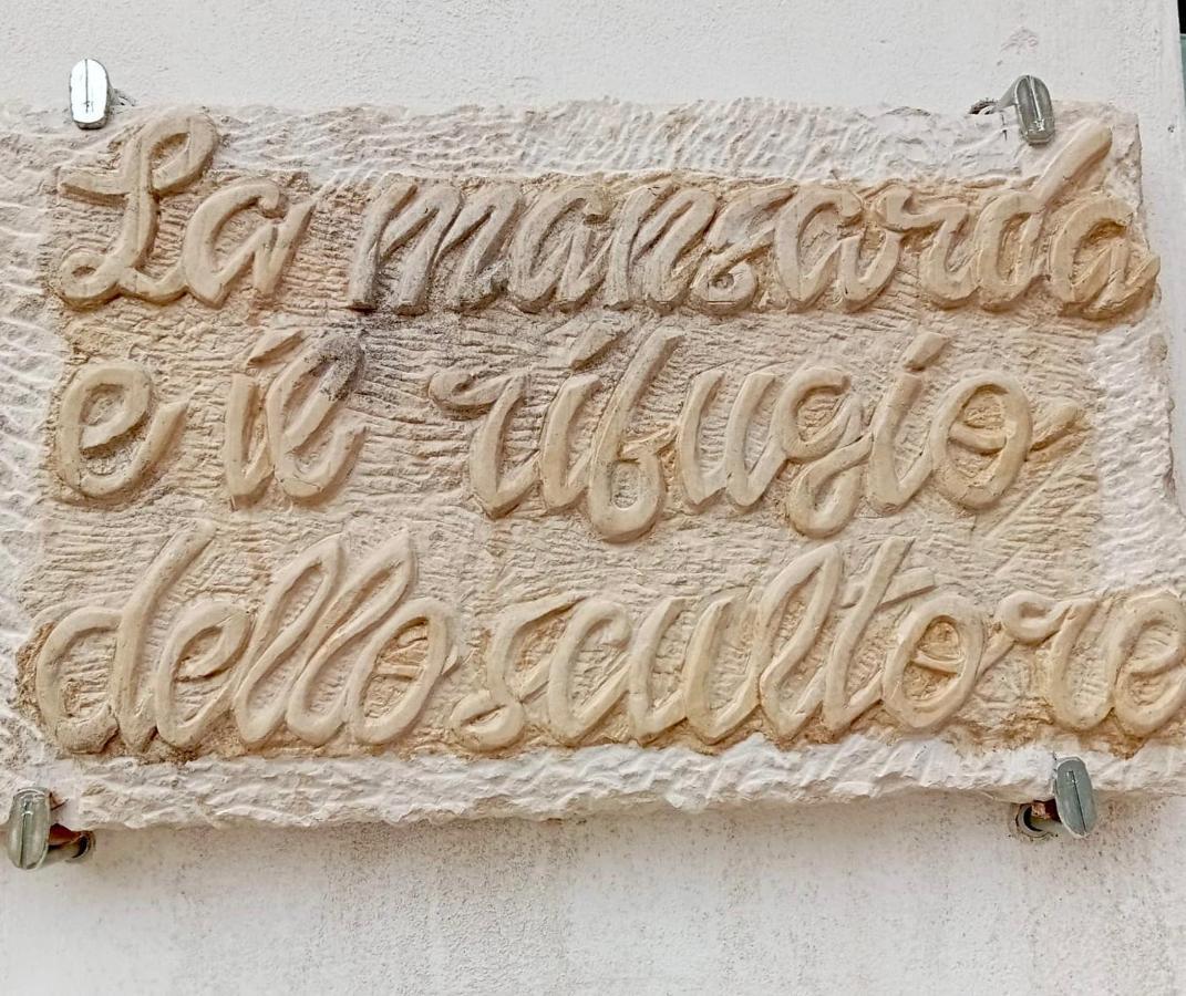 La Mansarda Dello Scultore Niscemi Kültér fotó